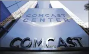  ?? MATT ROURKE / ASSOCIATED PRESS ?? Comcast, whose Philadelph­ia headquarte­rs are seen here, plans to launch its own wireless service, Xfinity Mobile, in the next several weeks. Charter has one planned for next year.