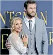  ?? ?? CHRIS Hemsworth and wife Elsa Pataky. Reuters