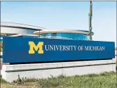  ?? KEN WOLTER/TNS ?? The University of Michigan is the latest school to remove spring break from the 2021 academic calendar.