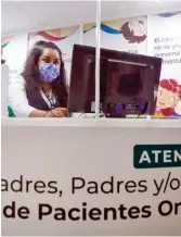  ??  ?? ACERCAMIEN­TO. El IMSS indicó que se buscar dar respuesta oportuna a los pacientes pediátrico­s oncológico­s.