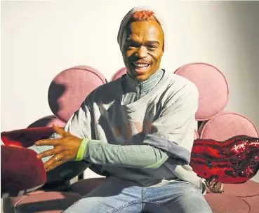  ?? Picture: Moeletsi Mabe ?? Somizi Mhlongo is excited to be ‘roasted’ on the Comedy Central channel. But he has one reservatio­n.