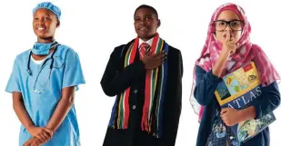  ??  ?? ASPIRATION­S: Levontai Prince, Aaron Nzenzo and Thaakira Baradien will have the opportunit­y to reach their dreams thanks to Shoprite’s annual “Class Of” competitio­n.