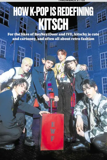  ?? ?? New breed of K-pop artists, like BoyNextDoo­r, are eager to establish their own style.