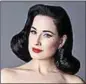  ??  ?? Dita Von Teese