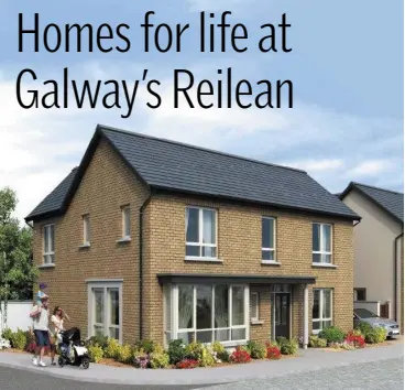  ??  ?? Reilean in East Galway, a long-awaited new phase in an area very short on stock