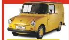  ??  ?? VOLKSWAGEN TYPE 147 ‘ FRIDOLIN’