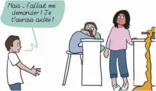  ?? (EMMACLIT.COM) ?? Scène de la vie quotidienn­e croquée par la dessinatri­ce féministe Emma.