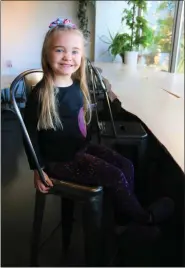  ?? DANIELLE RAY — SENTINEL & ENTEPRISE ?? Fitchburg youngster and Roots frequent shopper Malkiyah Hargon, 6, and her mom Tiffany Hargon stopped by the popular Leominster spot on Valentine’s Day when they reopened their cafe.