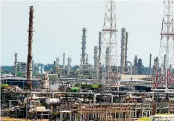  ?? / CORTESÍA PEMEX ?? Se dio a conocer que la Refinería Madero recibirá menos recursos en 2021 frente a los recortes de Petróleos Mexicanos