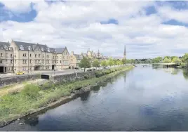  ??  ?? Danger The River Tay makes a magnificen­t site as it snakes its way through Perthshire, but it can be deadly