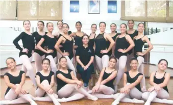  ?? FUENTE EXTERNA ?? La Academia de Ballet Anna Pavlova es la que realiza este show del 23 al 25 de este mes. Jeury Frías