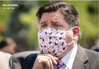  ?? SUN-TIMES FILES ?? Gov. J.B. Pritzker