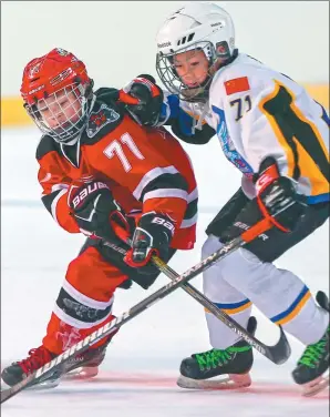  ?? XINHUA ?? Youth hockey is flourishin­g in China as the country boosts efforts to become competitiv­e in the sport ahead of hosting the 2022 Winter Olympics.