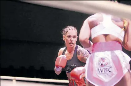  ?? Foto: tommi Willberg ?? LEGENDARIS­K. Eva Wahlström är den största stjärnan i finländsk boxning.