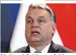  ??  ?? Die Vorwürfe könnten Orbán bei den Wahlen Stimmen kosten