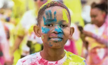  ??  ?? THE Color Run will take place on Saturday, November 10. | SUPPLIED