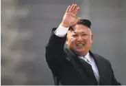  ?? Wong Maye-E / Associated Press ?? North Korea says an attempt to assassinat­e President Kim Jong Un involved a biochemica­l weapon given by the CIA.