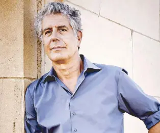  ??  ?? Gone to parts unknown: TV host, bestsellin­g author and chef Anthony Bourdain was found dead in his hotel room on Friday after he hanged himself.