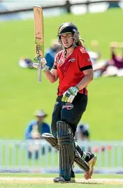  ?? PHOTOSPORT ?? Frances Mackay is back in the White Ferns squad after five years on the outer.