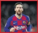  ??  ?? Leo Messi.