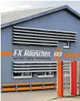  ?? Foto: Markus Landherr ?? Keine Produktion mehr: Rauscher F.X. in Thannhause­n wird zum Service-Zentrum umgebaut.