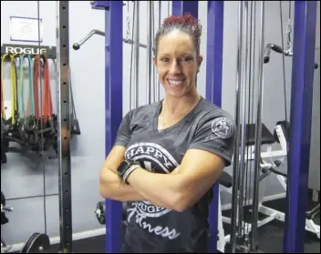  ?? JULIE DRAKE/VALLEY PRESS ?? Personal trainer Jesica Abraguin hopes to save her gym, Happy Thoughts Fitness in Lancaster, by winning the Ms. Health and Fitness competitio­n. The winner will receive a $20,000 check and appear on the cover of Muscle & Fitness Hers magazine. Abraguin made it to the top 64 semifinali­sts out of more than19,000 candidates from across the United States.