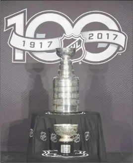  ?? CP PHoTo ?? It’s the grande dame of sports trophies, the oldest contested prize in North American athletics. The Stanley Cup will soon once again be awarded to hockey’s top team, extending a tradition that dates back to 1893.