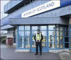  ??  ?? TERROR
Alistair was forced to rob bank in Kirkcaldy