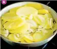  ??  ?? Cover and poach the vegetables an additional 8 minutes until the potatoes are tender but still firm.
8