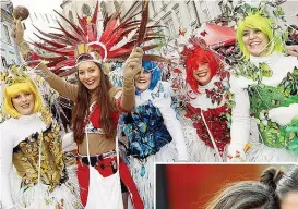  ??  ?? Samba auf Kärntneris­ch! In Villach herrscht derzeit „ närrischer“Ausnahmezu­stand.