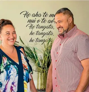 ??  ?? Henry and Monique Heke are on a mission to bring Maori dishes such as hangi and boil-up to a new audience.