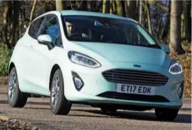  ??  ?? Thrilling Latest Fiesta is as much fun to drive as previous generation­s, with slick gearshift and agile handling