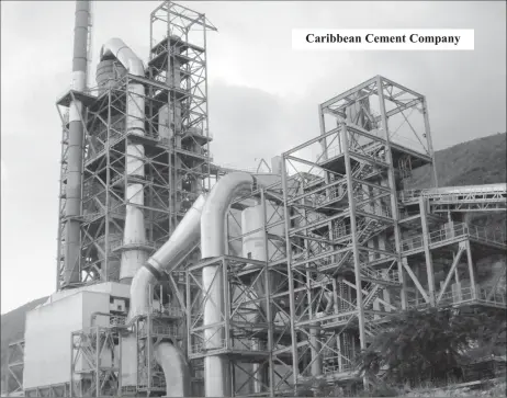  ??  ?? Caribbean Cement Company