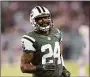  ?? Icon Sportswire / via Getty Images ?? Former Jets cornerback Darrelle Revis will be inducted in the team’s Ring of Honor this season along with teammates Nick Mangold and D’Brickashaw Ferguson.