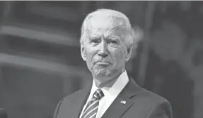  ?? ANDREW HARNIK/AP ?? Joe Biden said his senior team members “bring diverse perspectiv­es and a shared commitment to tackling” challenges.