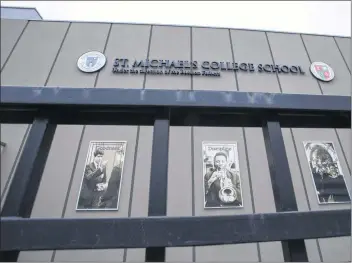  ?? CP PHOTO ?? St. Michael’s College School is shown in Toronto on Thursday. Advocates say shocking new videos of extreme bullying offer parents and educators an opportunit­y to teach young witnesses the importance of bystander interventi­on.