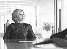  ?? JEFF NEIRA, CBS ?? CBS reworked The Good Fight to include reaction to the vote from lead character Diane Lockhart (Christine Baranski).