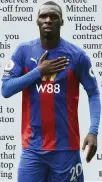  ??  ?? LEAVING DAY: Benteke is likely to move