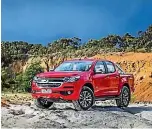  ??  ?? Holden’s Colorado has just achieved a 5 star ANCAP safety rating.