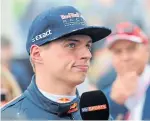  ??  ?? Max Verstappen has been criticised.