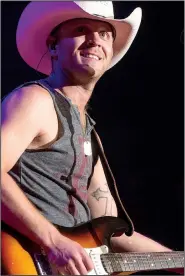  ?? Arkansas Democrat-Gazette/MELISSA SUE GERRITS ?? Justin Moore will join KATV, Channel 7, meteorolog­ist Ned Perme for the “Christmast­ime in Arkansas” benefit in Hot Springs.