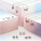  ?? DE BEERS GROUP ?? De Beers Group shows examples of laboratory-made gems the company plans to sell in the U.S. starting in September.