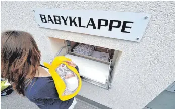  ?? FOTO: PR ?? Statt in einer Babyklappe wurde der Säugling im Gammerting­er Ortsteil abgelegt. Die Polizei bittet um Hinweise.