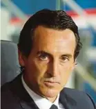  ??  ?? Unai Emery