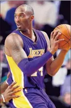  ?? Winslow Townson Associated Press ?? THE LAST MAJOR STOP on the Kobe Bryant farewell tour f igures to be San Antonio. His f inal game there is scheduled Feb. 6.