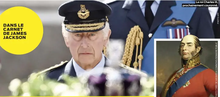  ?? ?? Le roi Charles III, prochainem­ent couronné.