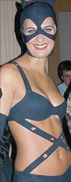  ??  ?? Wild side: Ex-beauty queen Frieda Rivera-Schreiber