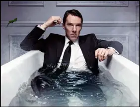  ??  ?? Benedict Cumberbatc­h as Patrick Melrose: a man trying to save himself from himself.