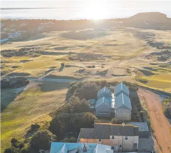  ??  ?? The property overlooks Barwon Heads Golf Club, the Bluff and 13th Beach.