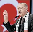  ?? PRESIDENTI­AL PRESS SERVICE ?? Turkish President Recep Tayyip Erdogan intensifie­d criticism Friday over U.S. support for Syrian Kurdish fighters.